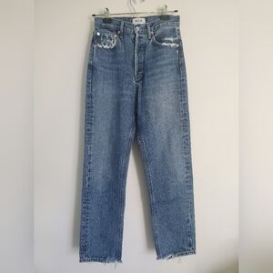Agolde 90's Distressed Midrise